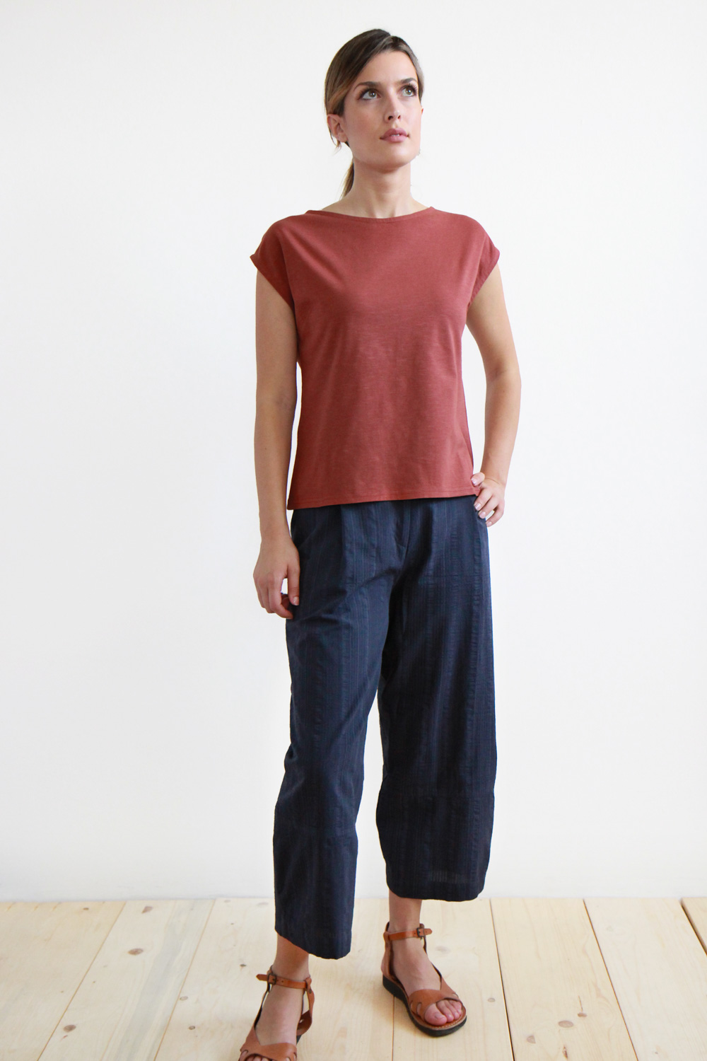 T-shirt Alessia in jersey di cotone biologico - immagine 3