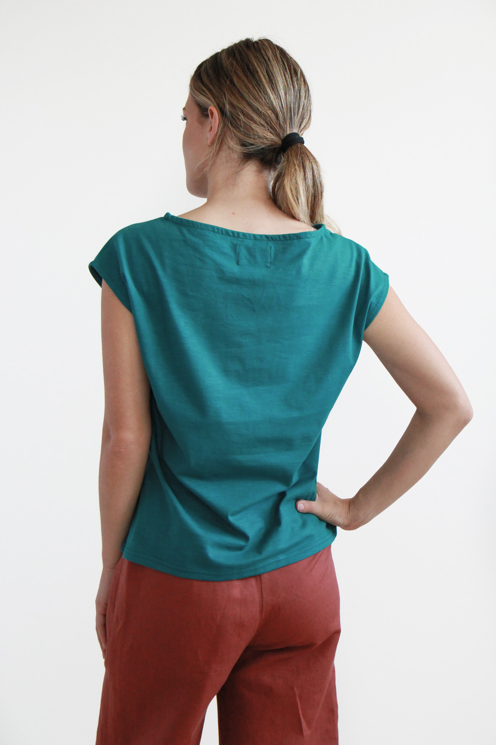 T-shirt Alessia in jersey di cotone biologico - immagine 3