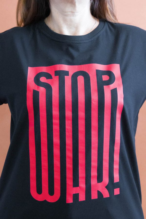 T-shirt unisex  stampa "Stop War"