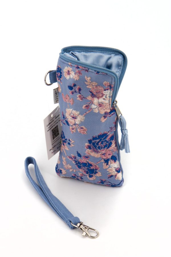 Portaocchiali Broccato Giardino Orientale