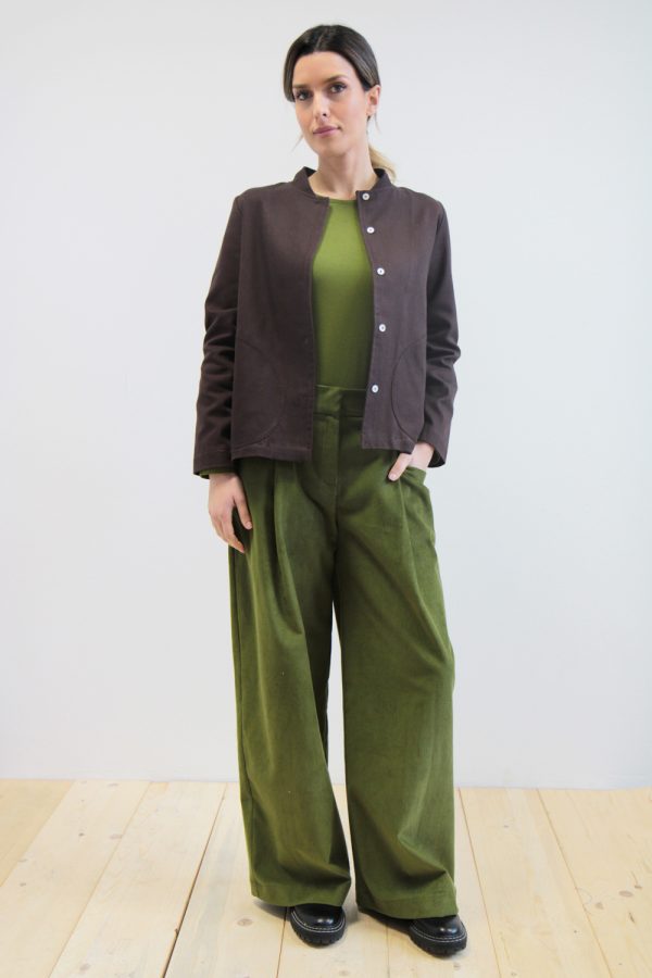 Giacca Cytrus inverno cotone-lana cioccolato