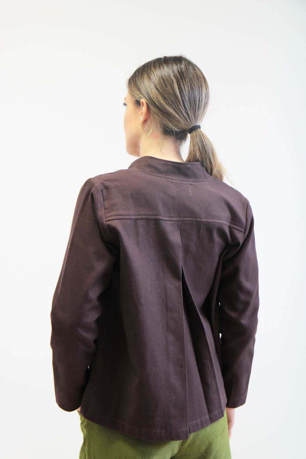 Giacca Cytrus inverno cotone-lana cioccolato - immagine 3