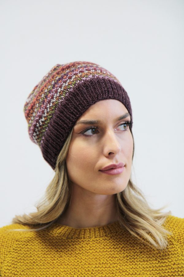 Berretto Melange lana multicolore